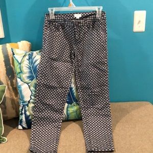 Crown and ivy cropped pants